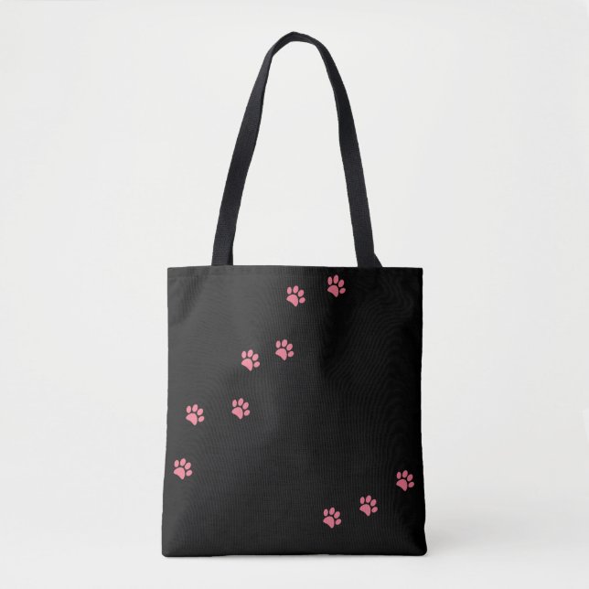Paw Prints Tasche (Vorderseite)