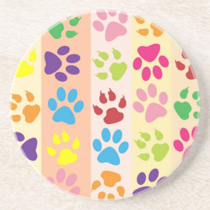 Paw Prints Untersetzer