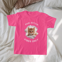 Paw-Sehnen nur Katzenmädchen Rosa Foto