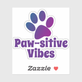 Paw-Side | Animal Paw Print Aufkleber