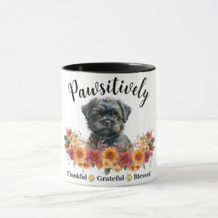 Paw-sitiv dankbar dankbar gesegnet süßer Hund Tasse