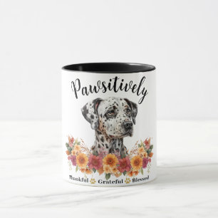 Paw-sitiv dankbar dankbar gesegnet süßer Hund Tasse