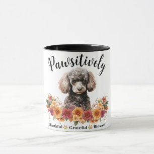 Paw-sitiv dankbar dankbar gesegnet süßer Hund Tasse