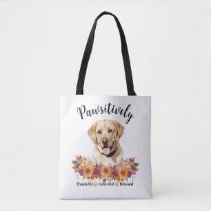 Paw-sitiv dankbarer gesegneter süßer Hund Tasche