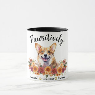 Paw-sitiv dankbarer gesegneter süßer Hund Tasse