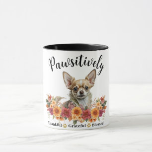 Paw-sitiv dankbarer gesegneter süßer Hund Tasse