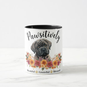 Paw-sitiv dankbarer gesegneter süßer Hund Tasse