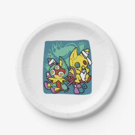 Paw-sitively Frightful | Monstrous Cats Halloween  Pappteller