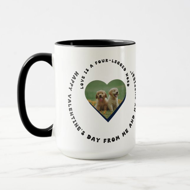 Paw-some Custom Dog Lover Tasse (Links)