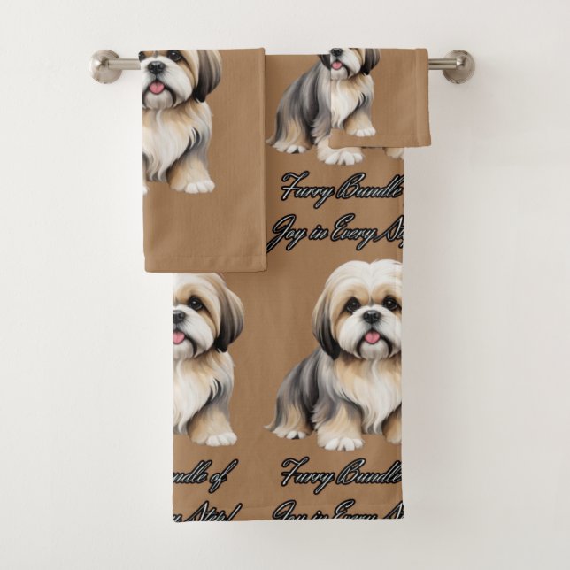 Paw-some Cuteness : Fluffy Pup dans des tons doux (En situation)