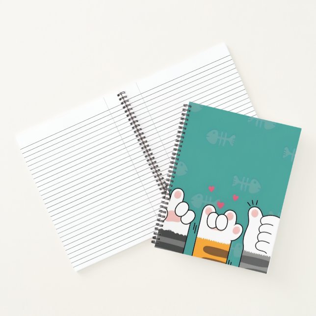 Paw-some Pals Notizbuch (Innenseite)