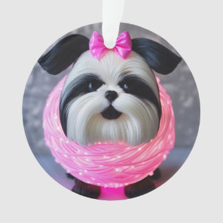 "Paw-some Pet Ornaments" Ornament