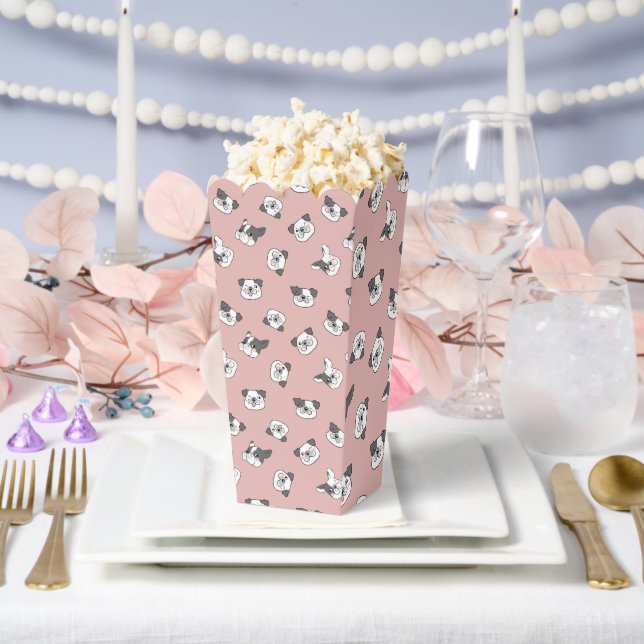 Pawfect Puppy Popcorn Box Geschenkschachtel (Hochzeit)
