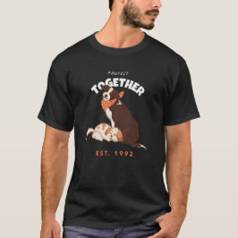 "Pawfect Together", Tag der Hunde T-Shirt