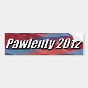 Pawlenty 2012 autoaufkleber