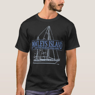 Pawleys Island South olina segelst Souvenir T-Shirt