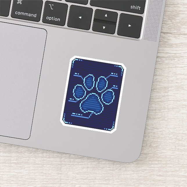 Pawlock Aufkleber (Detail)