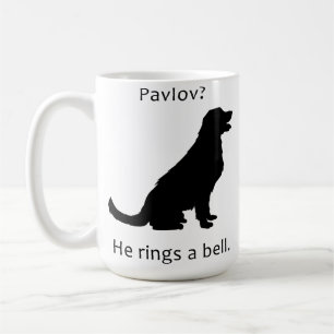 Pawlow-Hund-Wortspiel Kaffeetasse