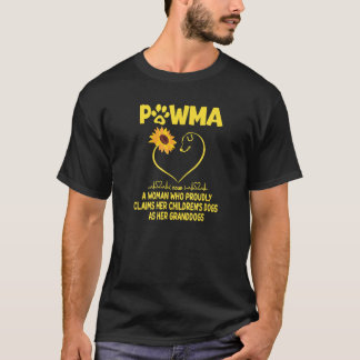 Pawma Definition Oma Paw Mama Gift Funny für D T-Shirt