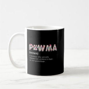 Pawma Definition T - Shirt Mama Oma Tante dog lov Kaffeetasse
