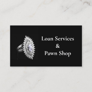 Pawn Shop Kauf, Verkauf, Darlehen und Hypothek Per Visitenkarte