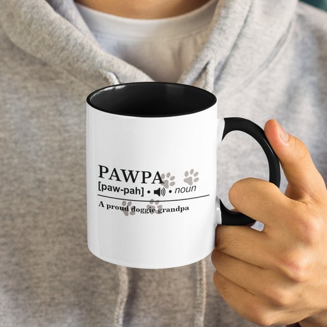 Pawpa - individueller Hundeschalter Tasse (Von Creator hochgeladen)