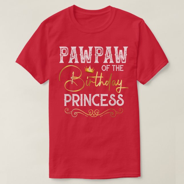 Pawpaw des Party der Prinzessin T-Shirt (Design vorne)