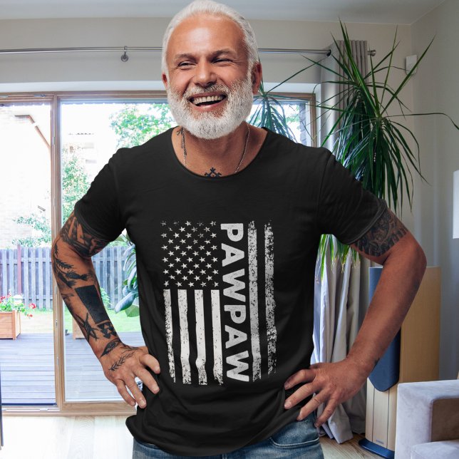 PawPaw Grandpa Father's Day Gift T-Shirt (Von Creator hochgeladen)
