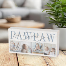 Pawpaw wir Liebe Sie 4 Foto Collage