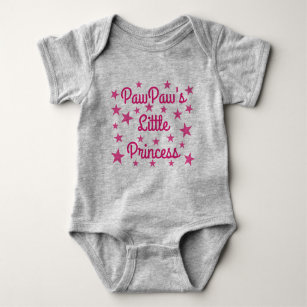 PawPaws kleine Princess-Schnapphose Baby Strampler