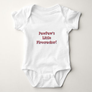 PawPaw's Little Firecracker! USA 250 Feuerwerk Baby Strampler