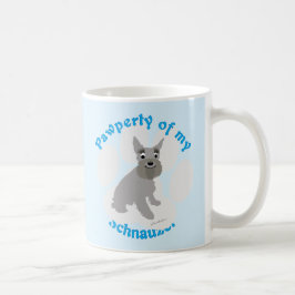 Pawperty meines Schnauzer Kaffeetasse