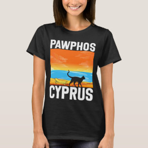 Pawphos Zypern Lustige Katzenzitat geeignet für Mä T-Shirt