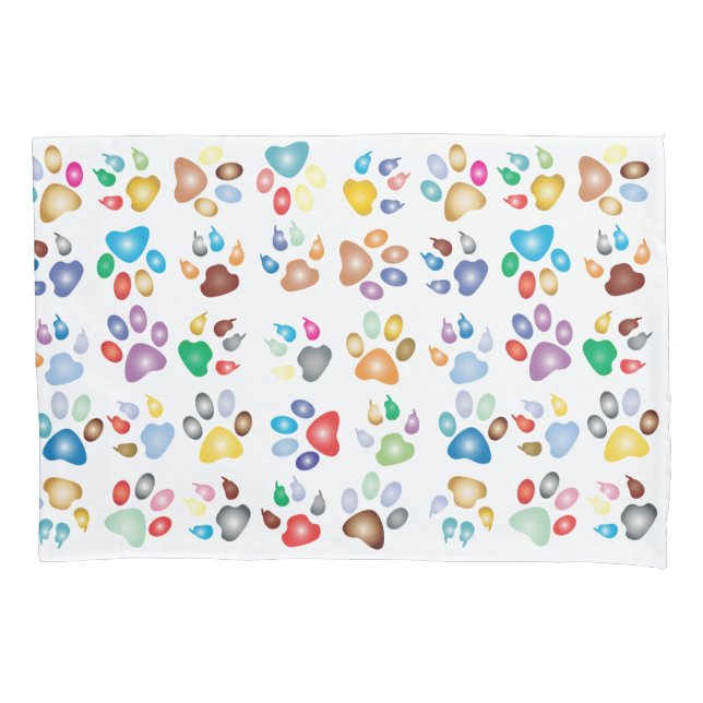 Pawprint Kissenbezug (Vorderseite)