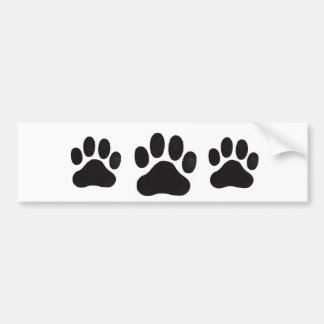 PawPrint, PawPrint, PawPrint Autoaufkleber