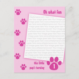 PawprintBlue_0071bc Einladung