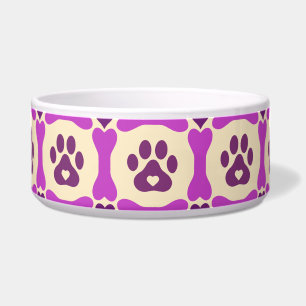 Pawprints Keramik Pet Bowl Napf