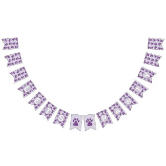 Pawprints-Party Wimpelkette
