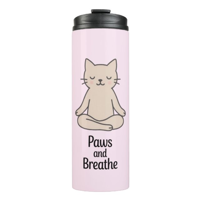 Paws and Breathe Thermal Tumbler Thermosbecher (Vorderseite)