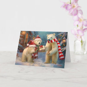 Paws and Presents: Ein Weihnachtsaustausch für den Karte