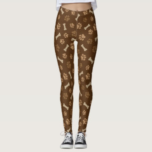 Paws & Bones – Hundeliebhaber-Muster Leggings