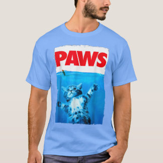 Paws Cat and Mouse Top, Niedliche lustige Katze Lo T-Shirt