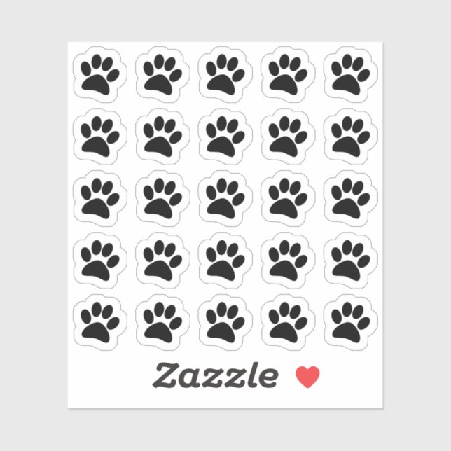 Paws Color Changable Pet Care Tracker Bujo Planner Aufkleber (Blatt)