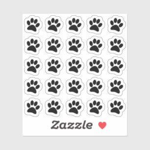 Paws Farbwechselbares Haustierpflege-Tracker Bujo- Aufkleber