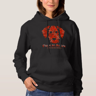 Paws for the cuure Multiple Sklerose Awareness Hun Hoodie