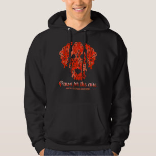 Paws for the cuure Multiple Sklerose Awareness Hun Hoodie