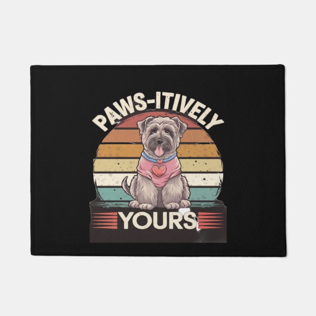 Paws-Hund Fußmatte (Vorderseite)