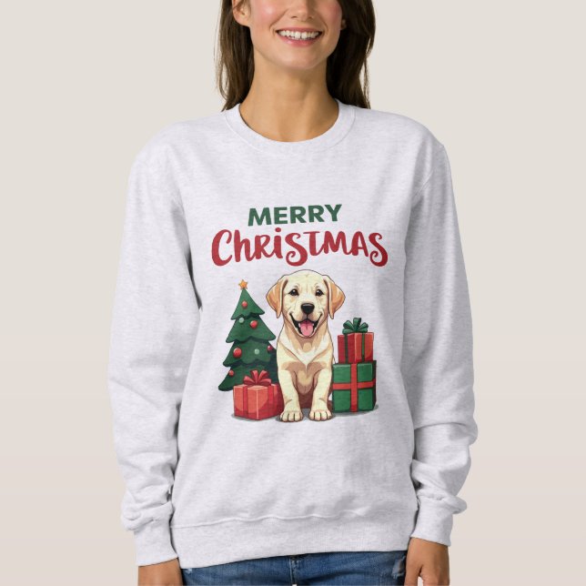Paws-itively Festive Sweatshirt (Vorderseite)