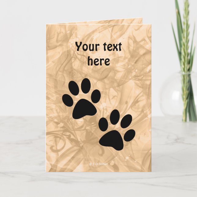 Paws Karte (Vorderseite)