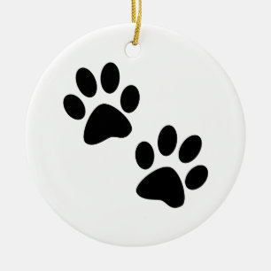 Paws Keramik Ornament